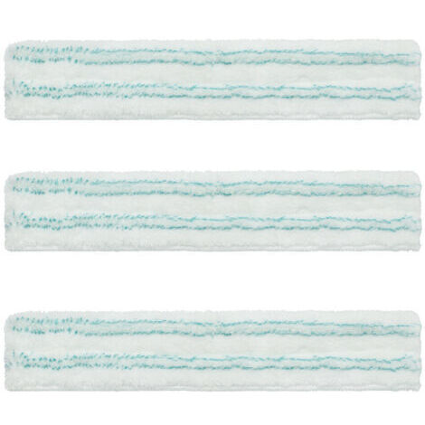 Leifheit Housse de rechange lave-vitres 3-en-1, housse de lave-vitres en microfibres micro duo, éponge de nettoyage extrêmement absorbante et puissante, chiffon pour vitres et cadres de fenêtres