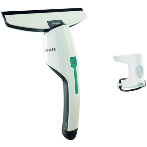 Leifheit Limpieza - Juego de limpiacristales con aspirador para ventanas y baños Nemo con adaptador Click 51042