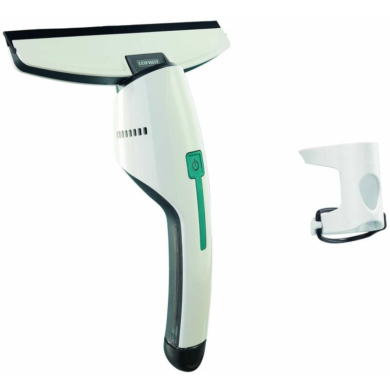 Leifheit - Nettoyage - Kit aspirateur à vitres et salle de bains Nemo avec support mural Click 51042