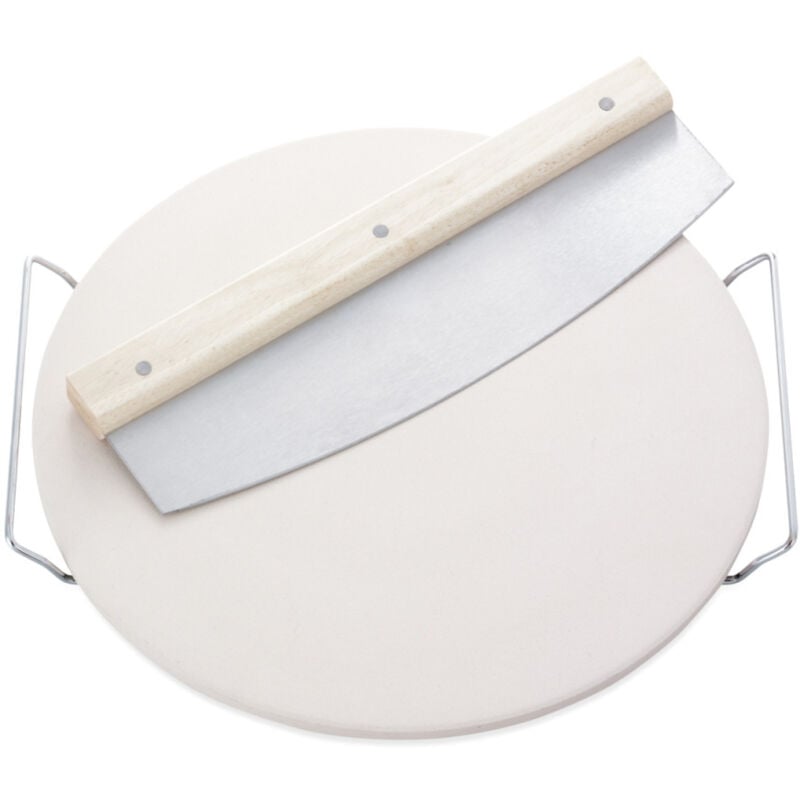 Pierre à pizza ronde avec lame Leifheit 3159