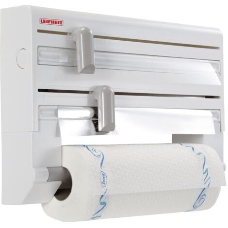 Leifheit Portarrollos de cocina de pared Parat blanco 25703