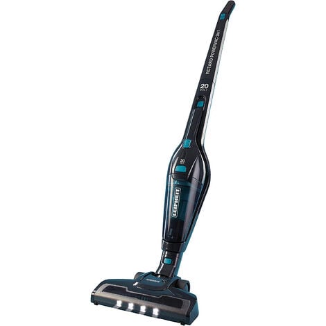 Leifheit Rotaro 2in1 Aspirapolvere a Batteria 20 V senza Fili e Sacco Nero Verde
