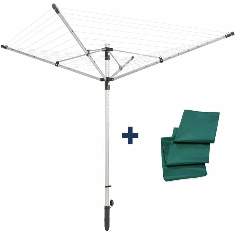 Leifheit - Séchage - Séchoir parapluie LinoLift 500 85359