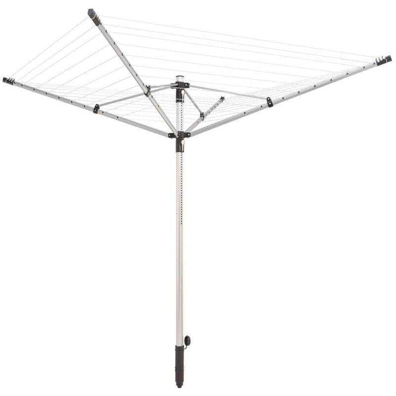 Leifheit Wäschespinne "LinoPush 500 schwarz"