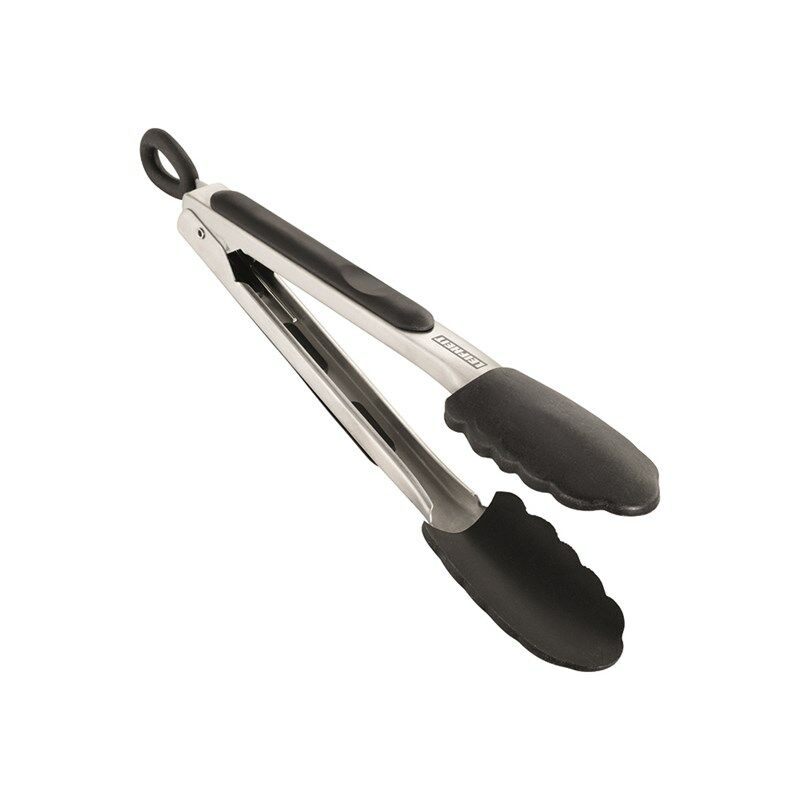 Leifheit - Silicone Coated BBQ Grill Kitchen Tongs 23cm