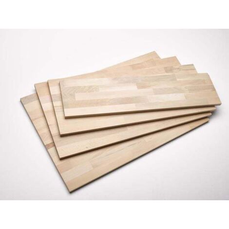 Leimholz Buche 240 x 40 x 2,7 cm