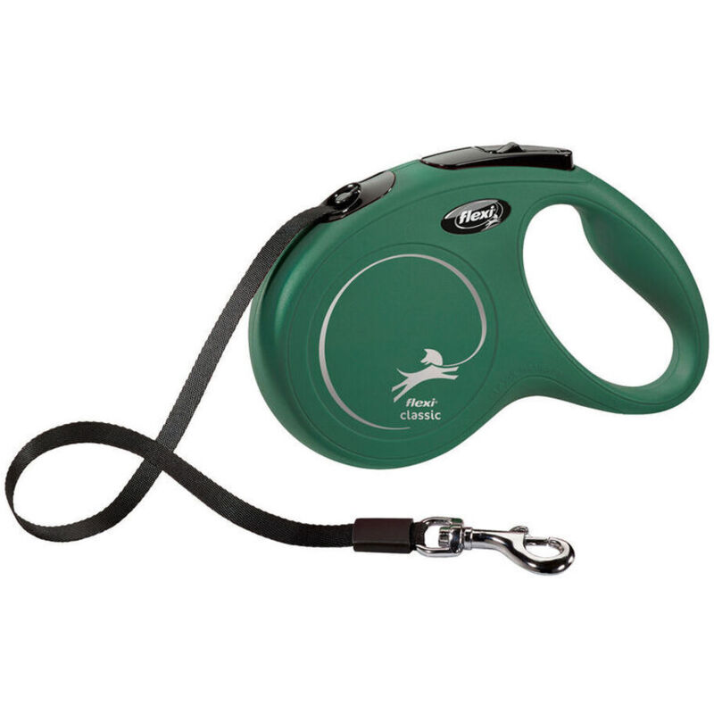 Hundeleine Flexi Grün M