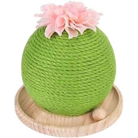 Leinen-Kratzbaum, Katzenspielzeug und -accessoires, Pflegepads für Kätzchen und ausgewachsene Katzen
