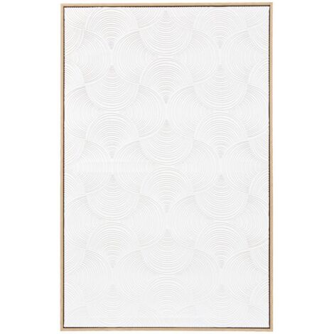Leinwand 3D Marilou weiß 116x75cm - Atmosphera créateur d'intérieur