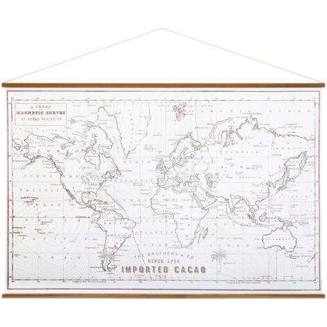 Leinwand Karte 110 × 73 cm