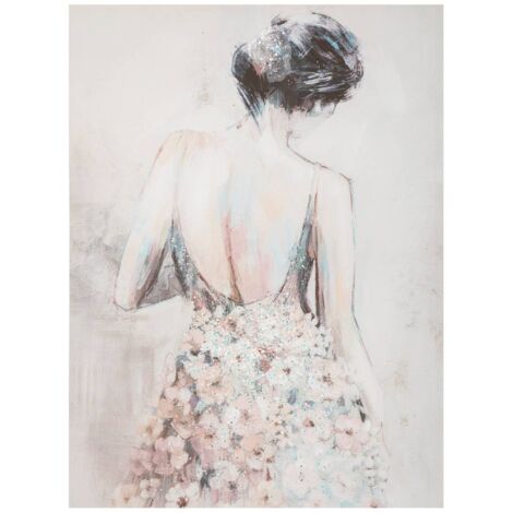 Leinwand Tiya - bois - 58x78 cm