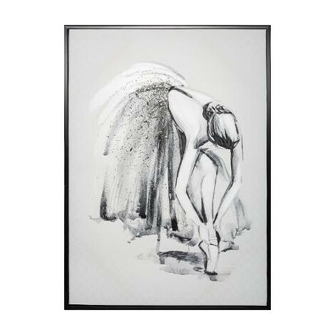 Leinwanddruck Rahmen Tanz 50 x 70 cm atmosphera
