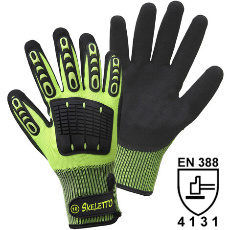 Leipold Doehle 1200-8-9 SKELETTO Nitril Arbeitshandschuh Größe (Handschuhe): 9 EN 388   CAT II 1 Paa
