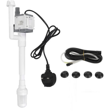 Leise 10-W-Aquarienfilterpumpe mit Saugnapf – 600 l/h Förderleistung – 220 V