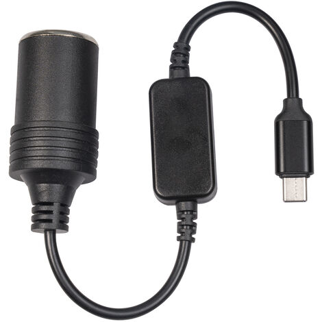 Allume Cigare USB Adaptateur 2-Prise, Prise De Voiture 3 Ports Chargeur De  Voiture Type C Multi Prise De Courant 12V/24V 80W Adaptateur avec Affichage