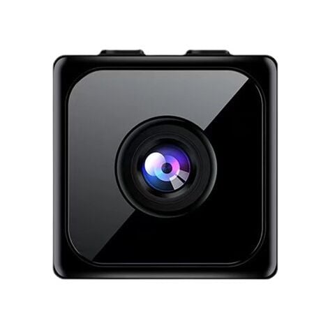 LEISEI 4K HD Mini Caméra Surveillance Interieur sans Fil Enregistrementavec WiFi Detecteur Mouvement Spy Cam Vision Nocturne Mini Camera (Black),2.82.82.9