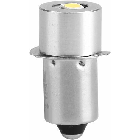 LEISEI Ampoule de lampe de poche à LED, ampoule de base à LED p13.5s 1W, ampoule de conversion à LED de lampe de poche Vintage