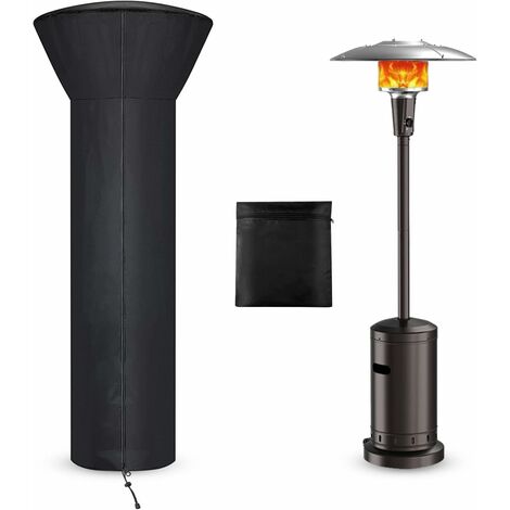 LEISEI Housses de chauffage de terrasse, housse de chauffage extérieure étanche, housses de chauffage au propane pour chauffage debout, anti-poussière, résistant au vent