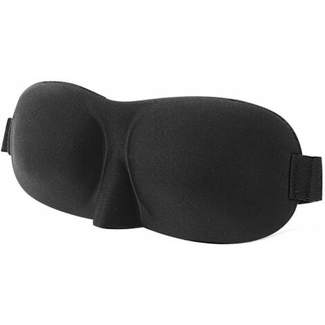 LEISEI Lot de 3 masques pour les yeux de sommeil pour hommes et femmes, masque pour les yeux 3D pour dormir, masques de sommeil réglables et respirants pour les femmes, bloque la lumière, pour la sies