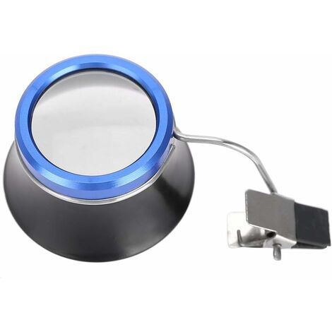 LEISEI Portable Clip-on Lunettes Loupe Loupe Horloger Bijoux Montre Outil De Réparation Bijoux Horloge Réparation(10 fois)