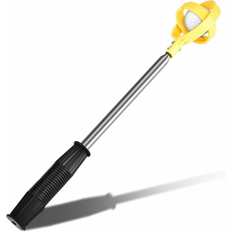 LEISEI Retriever de Balle de Golf, ramasseur de Balle de Golf télescopique, cuillère de Verrouillage Automatique de sélecteur de Balle de Golf