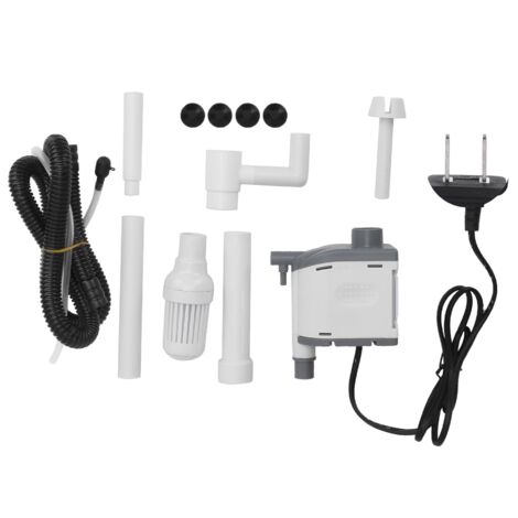 Leiser 3-in-1-Aquarienfilter für den Innenbereich ZY-N37 – 15 W, 1000 l/h, mit Entfettungsfolie und Saugnapf
