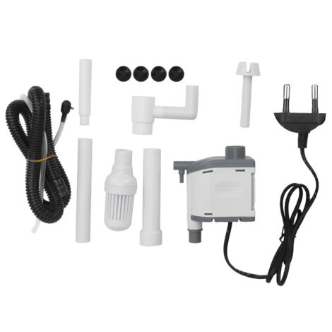 Leiser 3-in-1-Aquarienfilter ZY-N37 – 15 W, 1000 l/h Durchflussrate, mit Entfettungsfolie und Saugnapf