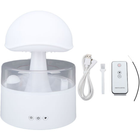 Leiser Luftbefeuchter Rain Cloud mit 7-farbiger LED-Beleuchtung – 500 ml