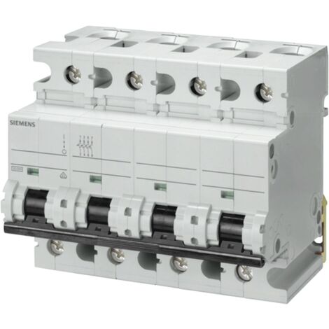 Leistungsschalter Siemens 4P 80A 10kA Typ C-6 Module