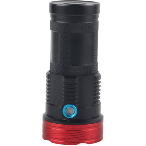Leistungsstarke 9-LED-Taschenlampe mit 8000 Lumen, 3 Leuchtmodi, wasserdicht nach IPX5 für Wandern, Camping und Notfälle im Freien