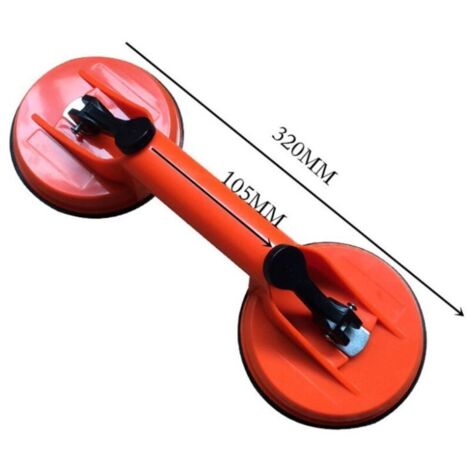 LEISTUNGSSTARKE DOPPELKOPF-SAUGNAPF - Vertikale Saugkraft 80 kg, horizontale Saugkraft 100 kg