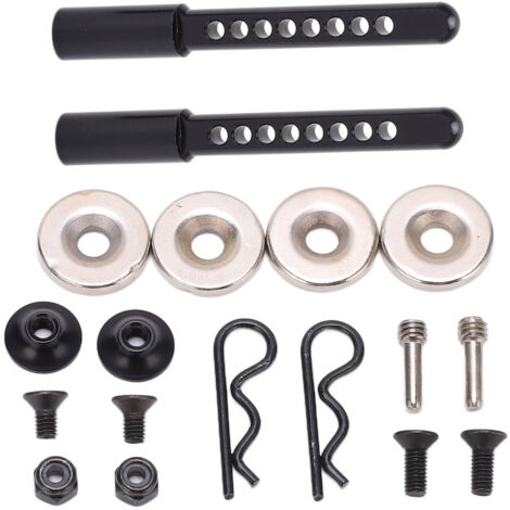 Leistungsstarke magnetische Karosseriesäule aus Metalllegierung für AXIAL SCX10 90046 90047, 1/10 RC-Car-Teile, 66 mm