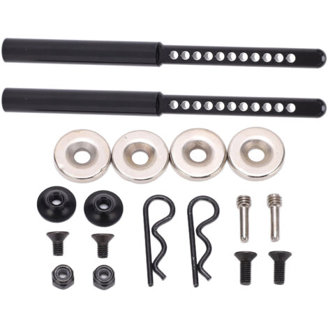 Leistungsstarke magnetische Karosseriesäule aus Metalllegierung für AXIAL SCX10 90046 90047, 1/10 RC-Teile, 106 mm