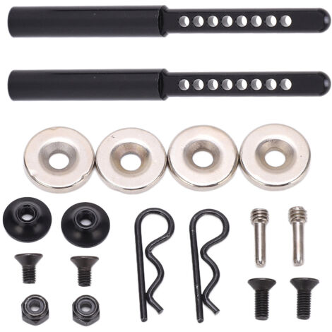 Leistungsstarke magnetische Karosseriesäule aus Metalllegierung für AXIAL SCX10 90046 90047, 1/10 RC-Teile, 86 mm