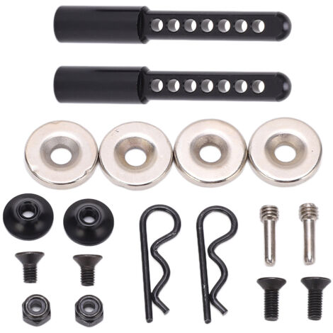 Leistungsstarke magnetische Karosseriesäule aus Metalllegierung für AXIAL SCX10 90046 90047 ferngesteuerte Fahrzeuge, Maßstab 1:10, 56 mm