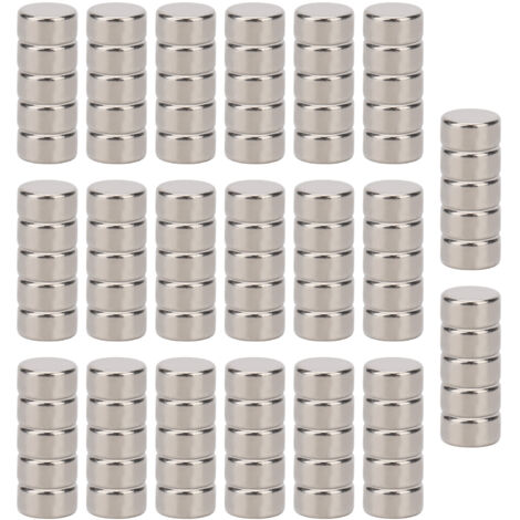 Leistungsstarke Neodym-Magnete – 100 Stück, 8 x 4 mm – Miniatur-Rundmagnete für die Industrie