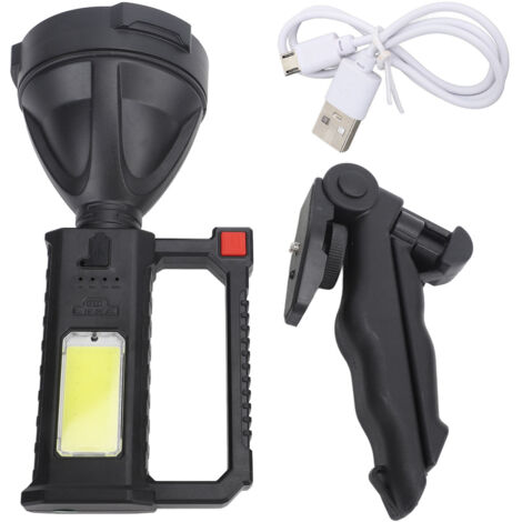 Leistungsstarke, wiederaufladbare und wasserdichte LED-Taschenlampe für Camping und Wandern