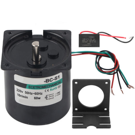 Leistungsstarker 60-W-Wechselstrom-Synchronmotor für CNC-Maschinen – Modell XD80KTYZ, hohes Drehmoment, Rechts-/Linkslauf, 220 V, 10 U/min