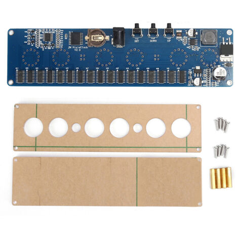 Leiterplatte (PCB) für IN14-Nixieröhre mit STM8S005-Controller, 12V 1A Eingang, RGB-LED-Ausgang und DC-Klinkenanschluss
