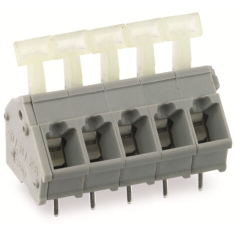 Leiterplattenklemme SUPU 256305, 5-polig, RM 5, 16 A/250 V