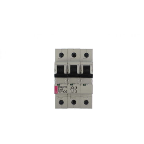 Leitungsschutzschalter 3P C 40A 10kA AC ETIMAT10 002135720