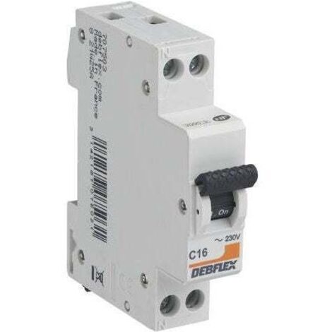 Leitungsschutzschalter, DEBFLEX, 16 A DEBFLEX