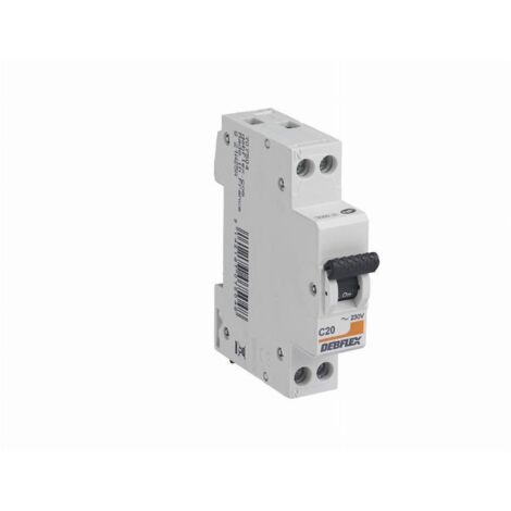Leitungsschutzschalter, DEBFLEX, 20 A DEBFLEX