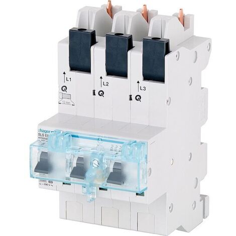 Leitungsschutzschalter Hager 3P, E 50A, für SS HTS350E