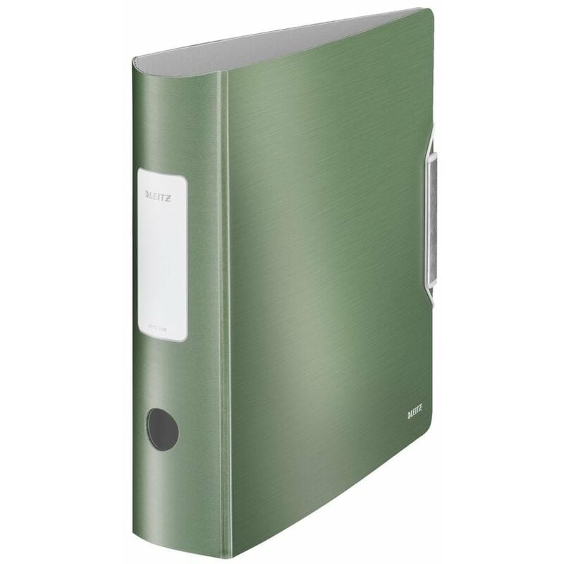 180 Active Style Lever Arch File Polypropylene A4 80mm Spine Width Celadon - Green - Leitz