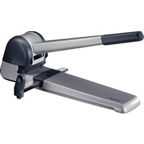 Leitz 51820084 Super perforatore 5182 Argento Formato di regolazione max.: DIN A3 250 Fogli (80 g/m²)