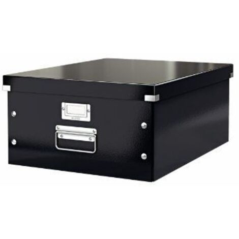Leitz 60450095 A3 Aufbewahrungsbox Schwarz Faesite