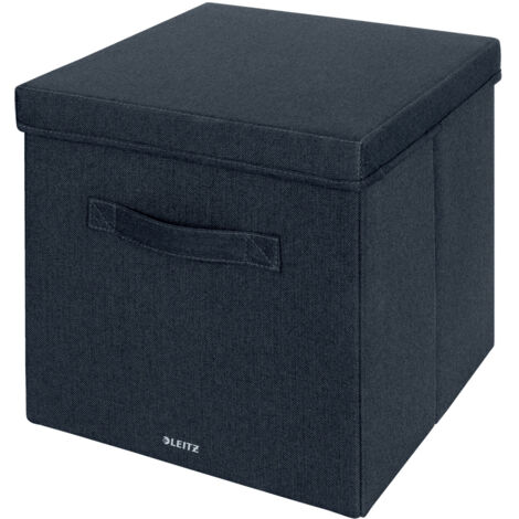 Leitz 61450089 Dateiablagebox Karton - Stoff Grau (61450089)