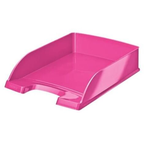 Leitz bandeja wow formato vertical fucsia metalizado