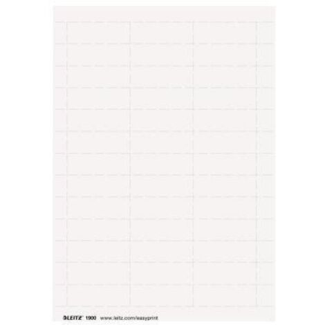 LEITZ Beschriftungsetikett Leitz ALPHA® ALPHA® Vollsichtreiter 6114 6115 6116 6124 Karton weiß 975Etik./Pack.